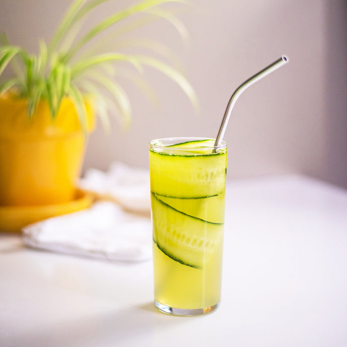Garden Boosted Cucumber Pear Soda