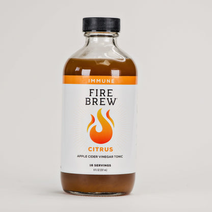 Fire Brew Citrus IMMUNE Apple Cider Vinegar Tonic-16 Servings