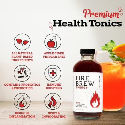 Beet ENERGY Apple Cider Vinegar Tonic - Fire Cider