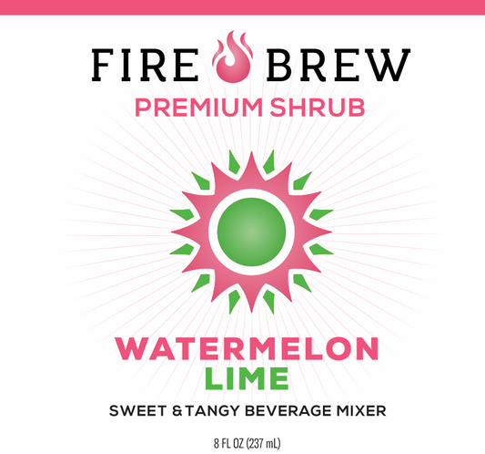 Limited Run! Watermelon Lime Apple Cider Vinegar Elixir - Shrub