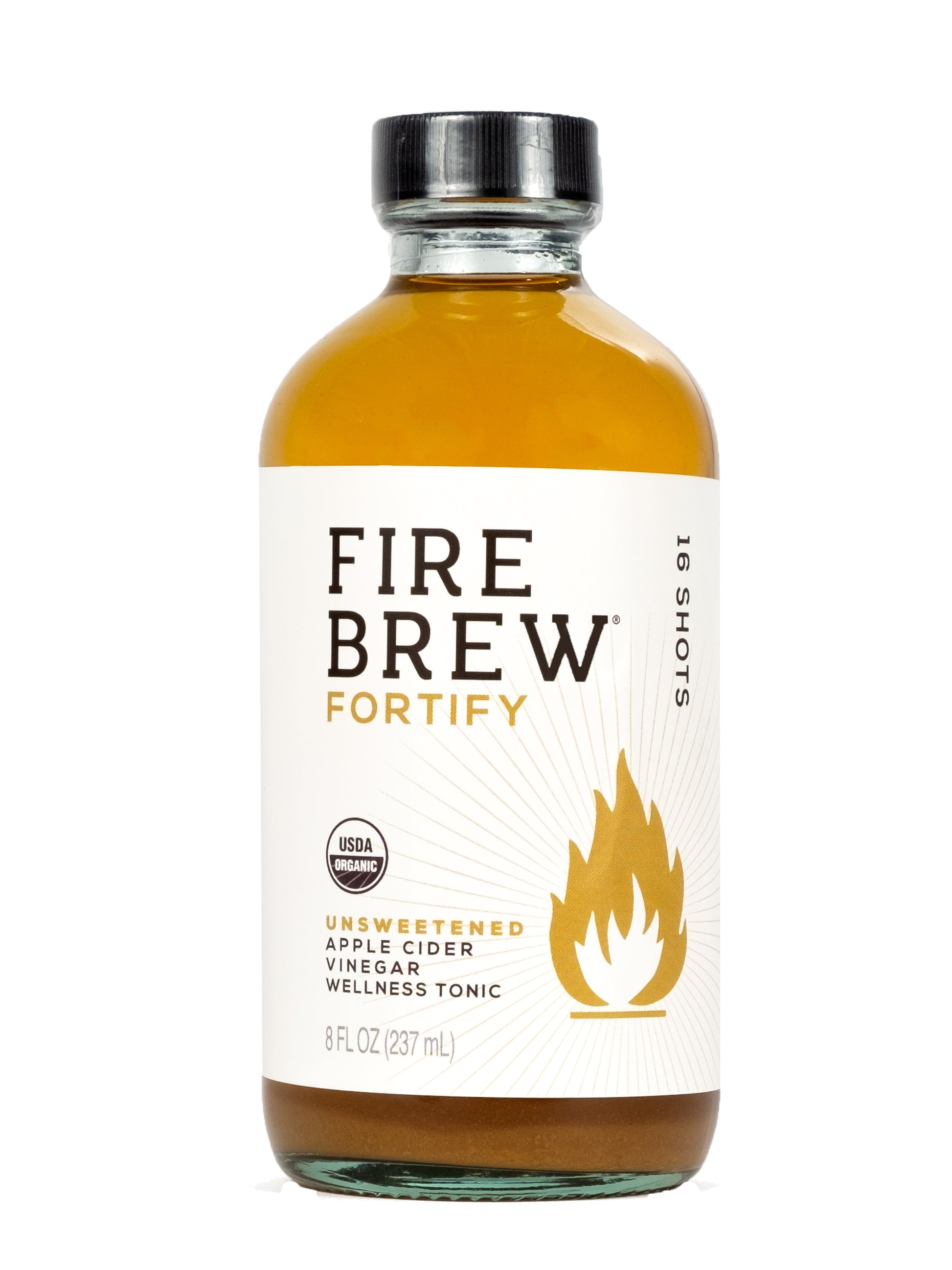 XXX HOT! Unsweetened FORTIFY (Vegan) Apple Cider Vinegar Fire Cider To –  Fire Brew