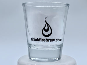 Exclusive Fire Brew Apple Cider Vinegar Fire Cider Shot Glass