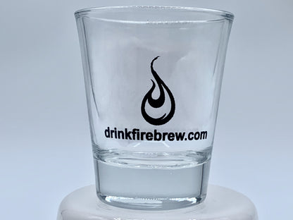 Fire Brew Apple Cider Vinegar Fire Cider Shot Glass