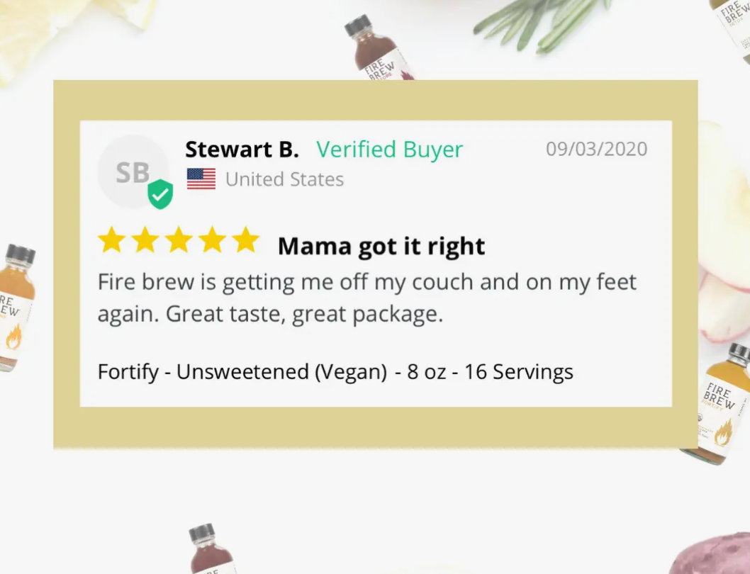 Review for fire brew products